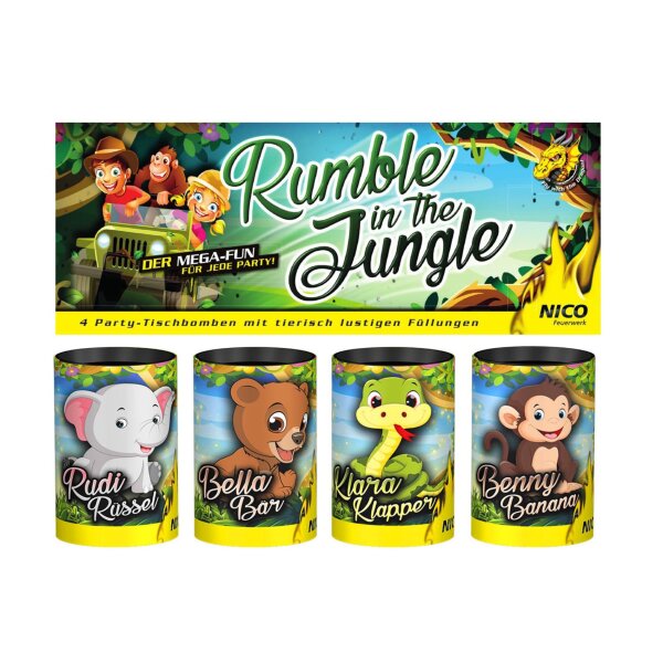 Nico Europe Rumble in the Jungle 4er Beutel