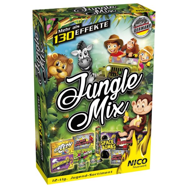 Nico Europe Jungle Mix 12-Teiliges Jugendsortiment