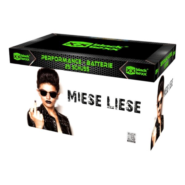 Blackboxx Miese Liese 25-Schuss-Feuerwerk-Batterie