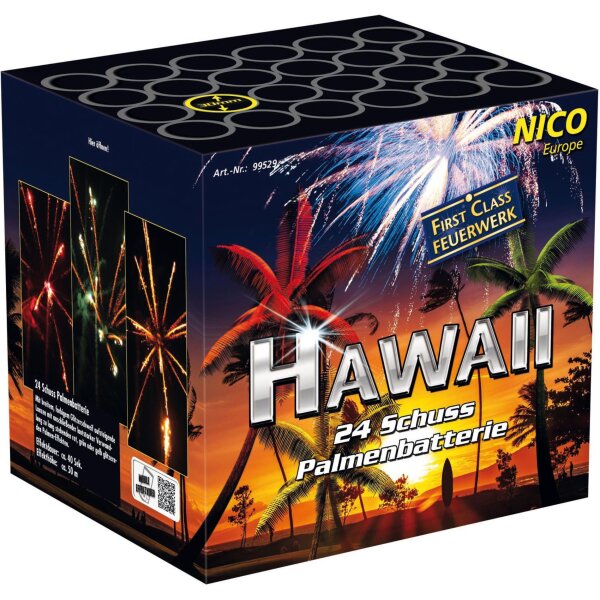 Nico Europe Hawaii 24-Schuss-Feuerwerk-Batterie