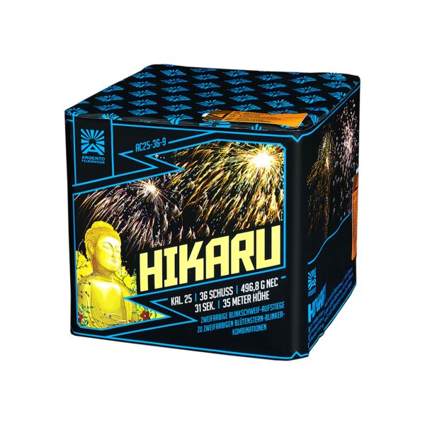 Argento Hikaru 36-Schuss-Feuerwerk-Batterie