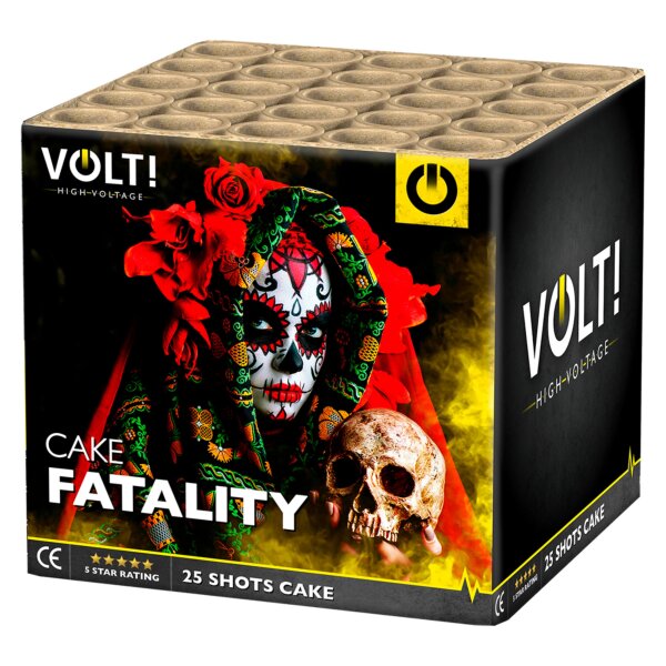 Volt! Fatality 25-Schuss-Feuerwerk-Batterie