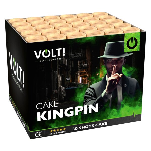 Volt! KingPin 30-Schuss-Feuerwerk-Batterie