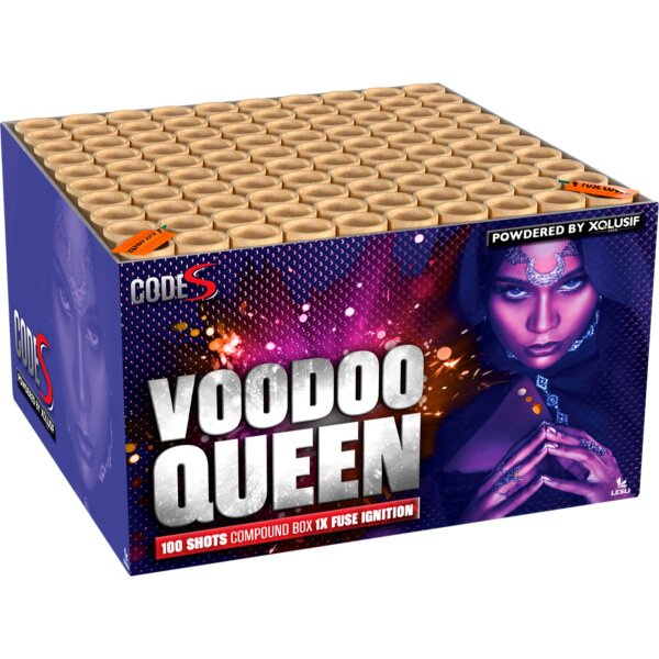 Lesli Voodoo Queen 100-Schuss-Feuerwerkverbund