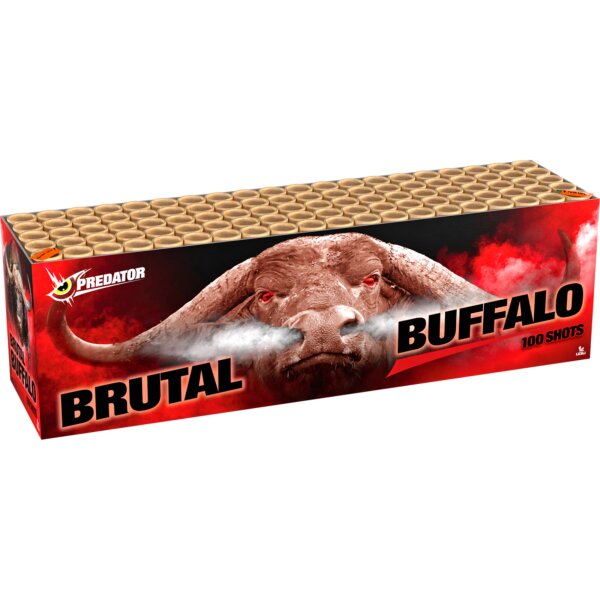 Lesli Brutal Buffalo 100-Schuss-Feuerwerkverbund