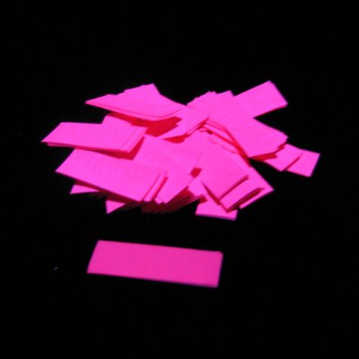MagicFX Slow Fall UV Konfetti Papier Pink 1kg