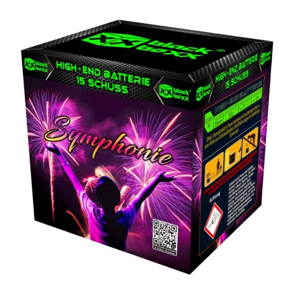 Blackboxx Symphonie 15-Schuss-Feuerwerk-Batterie