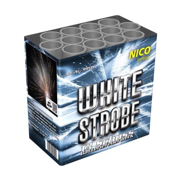 Nico Europe White Strobe 13-Schuss-Feuerwerk-Batterie